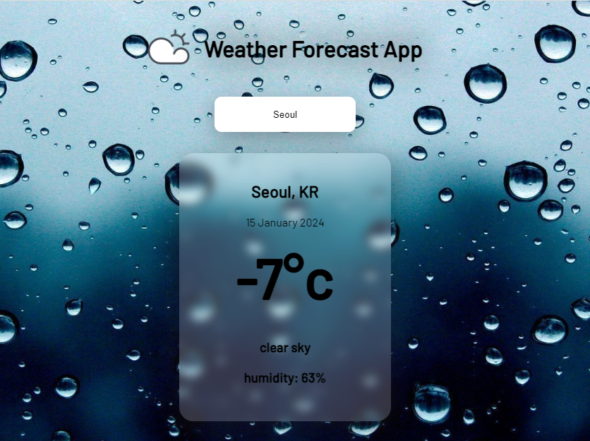 Weather App